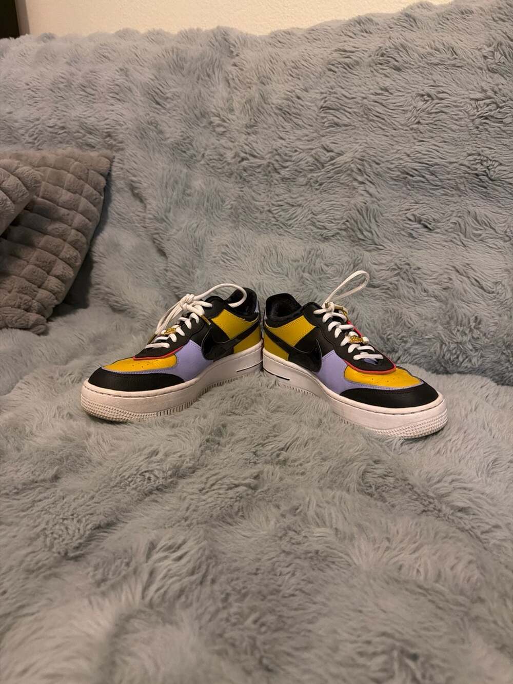 Nike Air Force 1 Shadow Sisterhood Team Red Orange Women's Size 8.5 - Picture 2 of 11